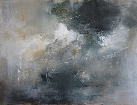 Gerhard Sauter, o.T., 2007,  Acryl auf Leinwand, 60 x 80 cm
