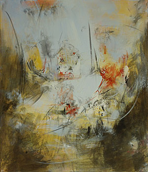 Gerhard Sauter, o.T., 2011, Acryl auf Leinwand, 70 x 60 cm