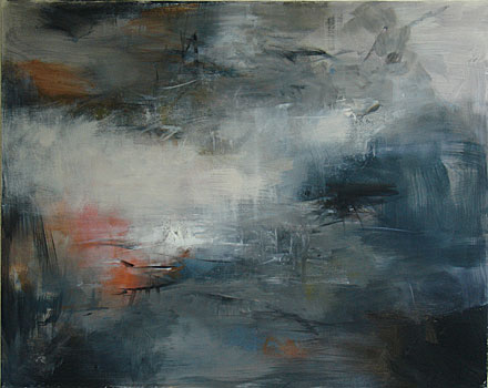 Gerhard Sauter, o.T., 2007, Acryl auf Leinwand, 80 x 100 cm