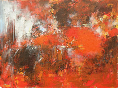 Gerhard Sauter, o.T., 2011, Acryl auf Leinwand, 120 x 160 cm