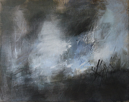 Gerhard Sauter, o.T., 2006, Acryl auf Leinwand, 80 x 100 cm